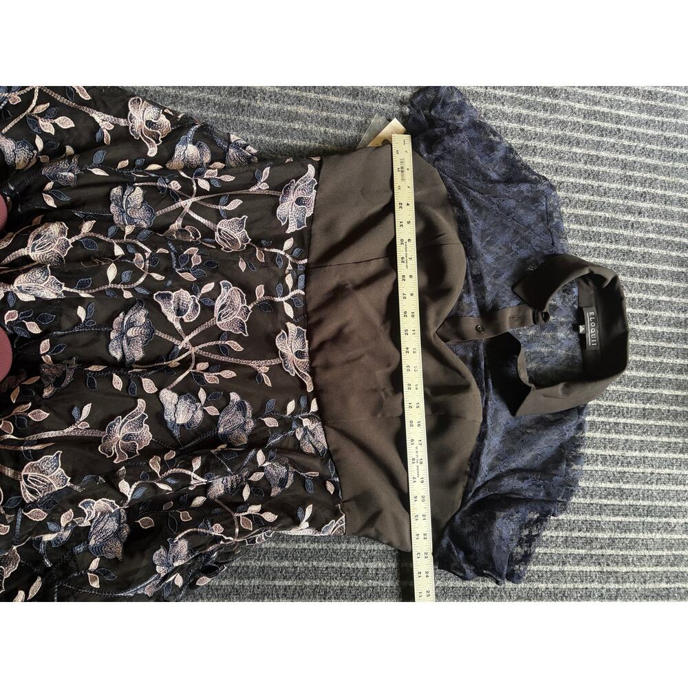 Eloquii Lace Floral Dress Cocktail Tulle Size 16 NWT - Picture 10 of 10